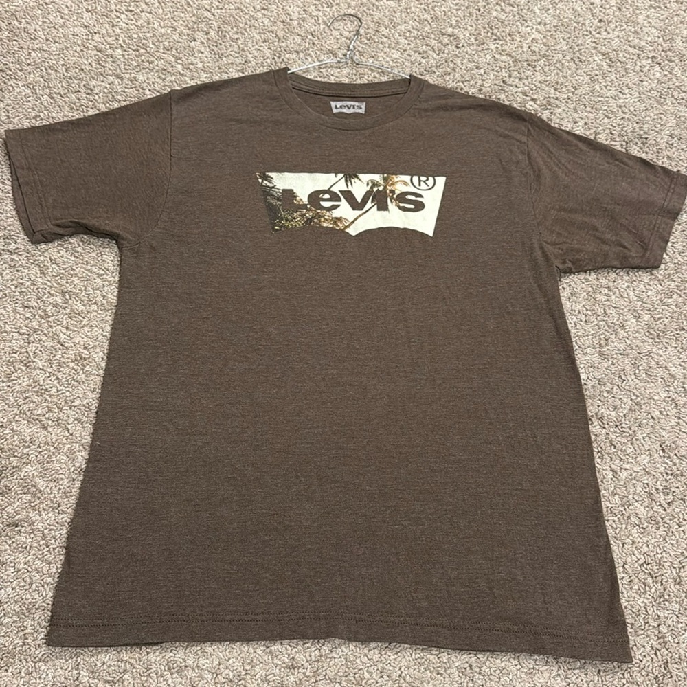 26. Levi's Brown Graphic T-Shirt for Men (m)